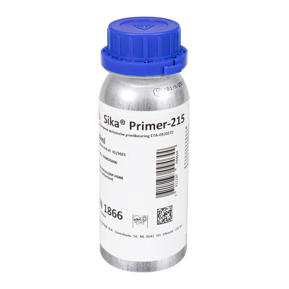 925321505 SIKA PRIMER-215 TRANSPARANT 250 ML PRIMER VOOR DIVERSE KUNSTSTOFFEN